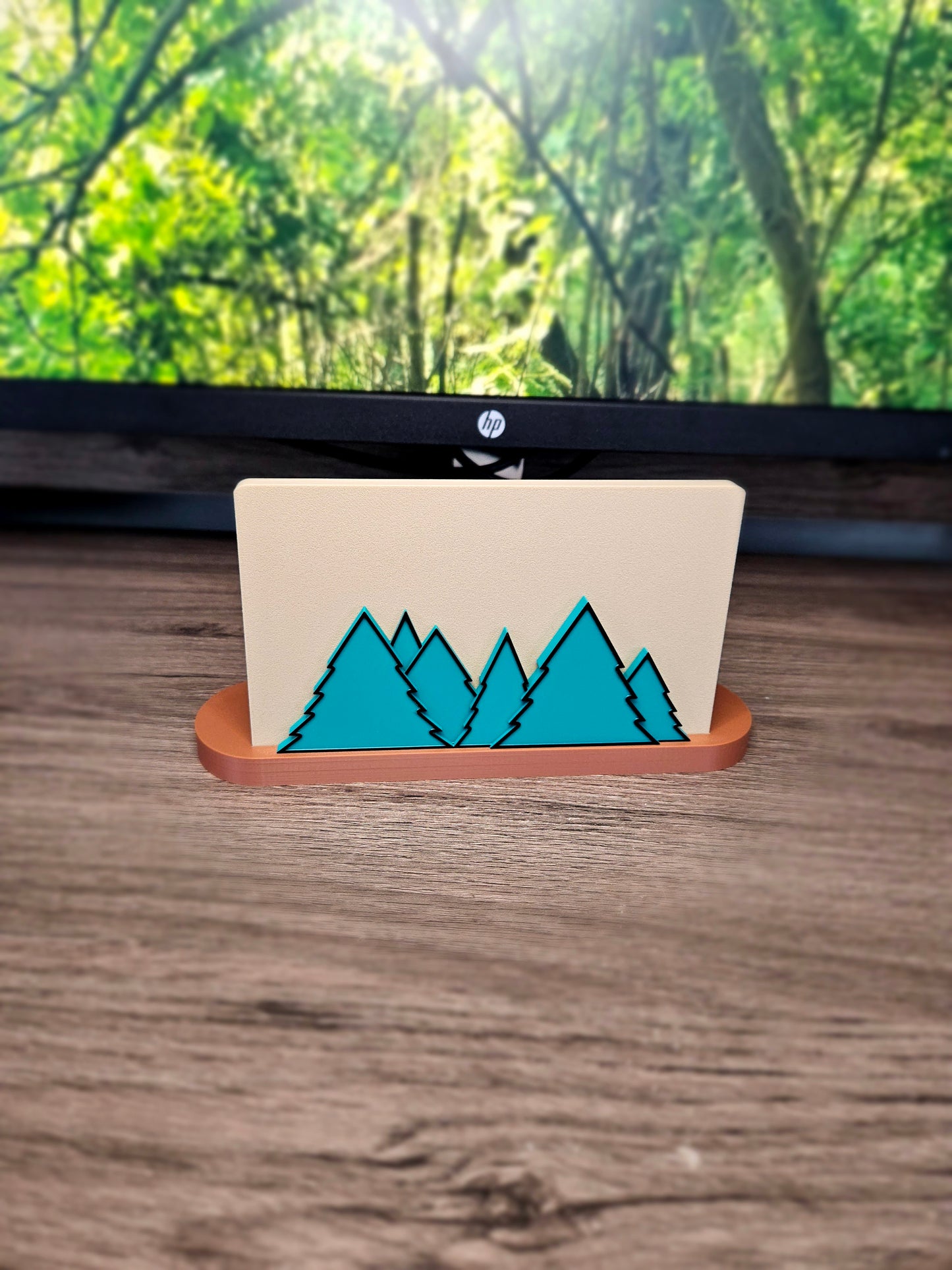 Nintendo Switch Dock Cover With Base - Pine Trees - Fits Original & OLED
