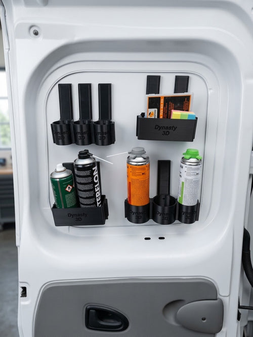 Magnetische Halterung für Silikon, Sprühdosen & Kleinteile – Ordnung im Werkstattwagen